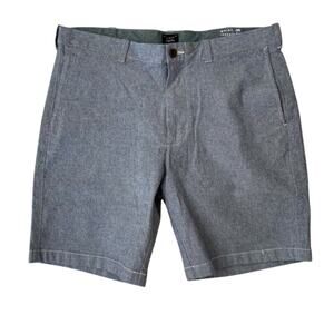 J. Crew Stretch Gray Flat Front Shorts - Size 36